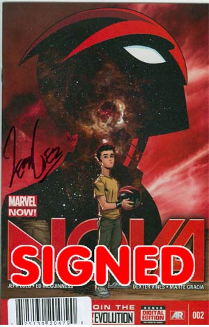 Nova Vol 5 #2 Cover D DF Signed By Jeph Loeb