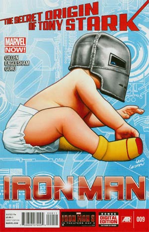 Iron Man Vol 5 #9 Cover A Regular Greg Land Cover