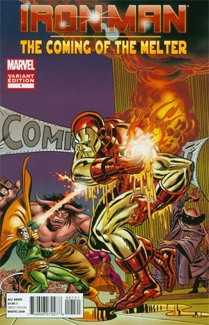 Iron Man Coming Of The Melter #1 Variant Gil Kane Cover