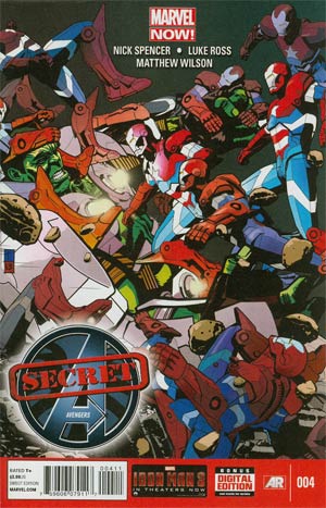 Secret Avengers Vol 2 #4 Regular Tomm Coker Cover