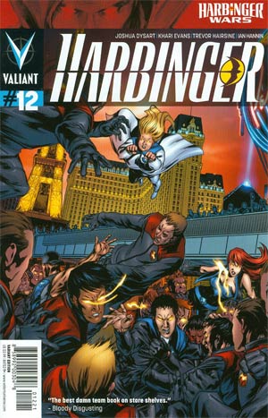 Harbinger Vol 2 #12 Variant Khari Evans Cover (Harbinger Wars Tie-In)