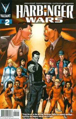 Harbinger Wars #2 Regular Clayton Henry Cover