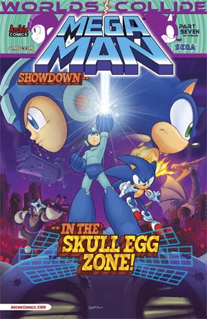 Mega Man Vol 2 #26 Cover A Regular Patrick Spaz Spaziante Cover (Worlds Collide Part 7)
