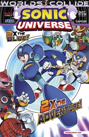 Sonic Universe #52 Regular Patrick Spaz Spaziante Cover (Worlds Collide Part 5)