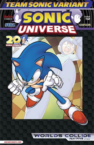 Sonic Universe #52 Variant Team Sonic Cover (Worlds Collide Part 5)