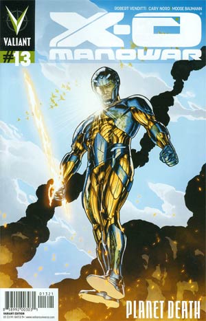 X-O Manowar Vol 3 #13 Cover B Variant Ryan Sook Cover