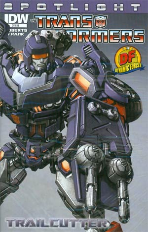 Transformers Spotlight Trailcutter One Shot DF Exclusive Variant Cover