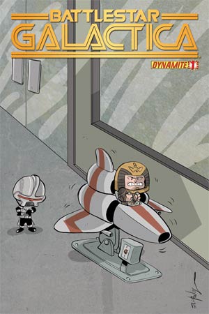 Battlestar Galactica Vol 5 #1 Variant Chris Eliopoulos Cute Subscription Cover