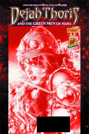Dejah Thoris And The Green Men Of Mars #4 Cover H DF Exclusive Jay Anacleto Martian Red Risque Cover