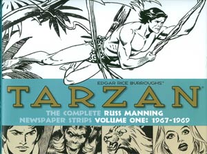 Tarzan Complete Russ Manning Newspaper Strips Vol 1 1967-1969 HC