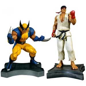 Wolverine vs Ryu 1/3 Scale Statue Set