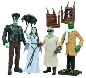 Munsters Select Hot Rod Grandpa Action Figure