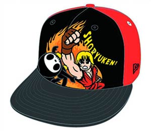 Street Fighter x tokidoki On Fiyah Snapback Cap