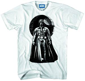 Star Wars Vader World Previews Exclusive White T-Shirt Large