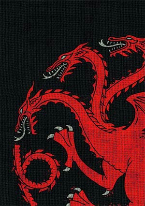Game Of Thrones HBO Art Sleeves Pack - House Targaryen