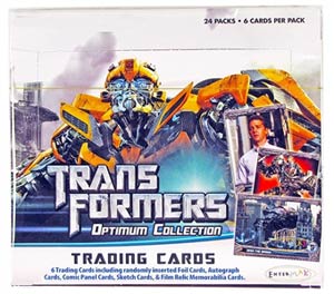 Transformers Trading Cards Box