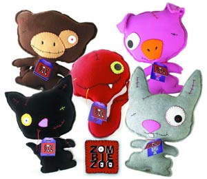 Zombie Zoo Classic Plush - Boo 13-Inch