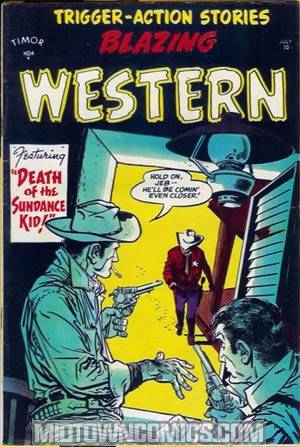 Blazing Western #4