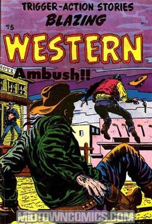 Blazing Western #5