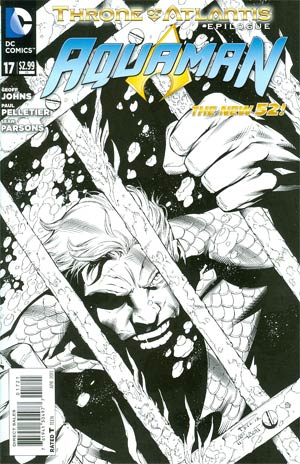 Aquaman Vol 5 #17 Incentive Paul Pelletier Sketch Cover (Throne Of Atlantis Epilogue)