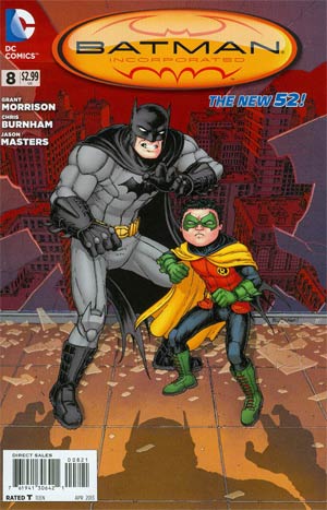 Batman Incorporated Vol 2 #8 Variant Chris Burnham Cover
