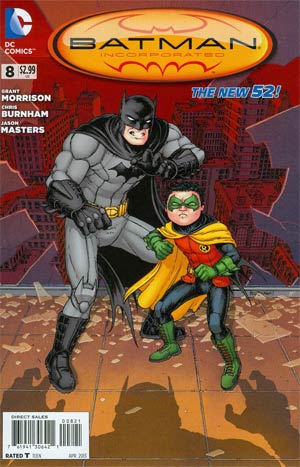Batman Incorporated Vol 2 #8 Cover B Variant Chris Burnham Cover