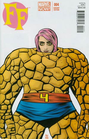 FF Vol 2 #4 Cover B Incentive Mike Allred Variant Cover