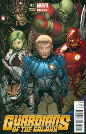 Guardians Of The Galaxy Vol 3 #0.1 Incentive Ed McGuinness Variant Cover