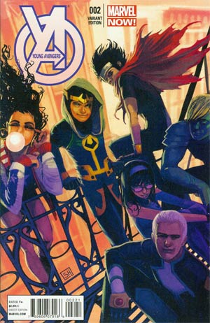 Young Avengers Vol 2 #2 Cover B Incentive Stephanie Hans Variant Cover