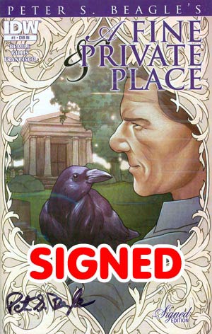 Fine & Private Place #1 Incentive Signed By Peter S Beagle