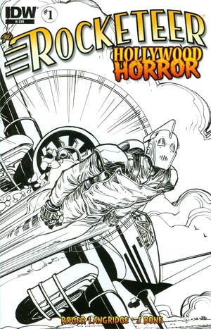Rocketeer Hollywood Horror #1 Cover C Incentive Walter Simonson Sketch Cover