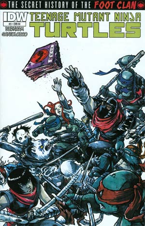 Teenage Mutant Ninja Turtles Secret History Of The Foot Clan #3 Cover B Incentive Ross Campbell Variant Cover