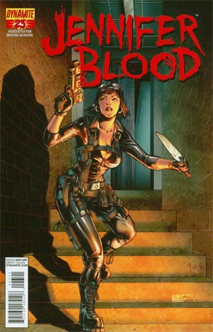 Garth Ennis Jennifer Blood #23 Incentive Sergio Fernandez Davila Risque Variant Cover