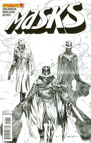 Masks #4 Incentive Ardian Syaf Black & White Cover