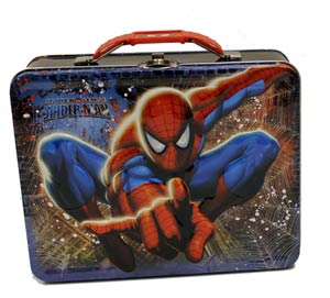 Spider-Man Embossed Large Carry All - Blue