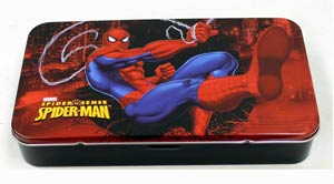 Spider-Man Tin Storage Box - Black
