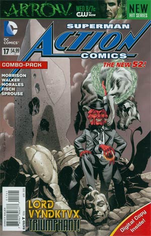 Action Comics Vol 2 #17 Combo Pack Without Polybag