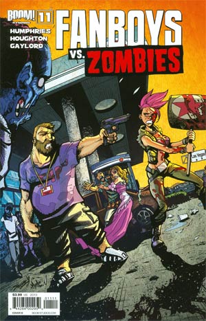 Fanboys vs Zombies #11 Regular Cover B Dominike Domo Stanton