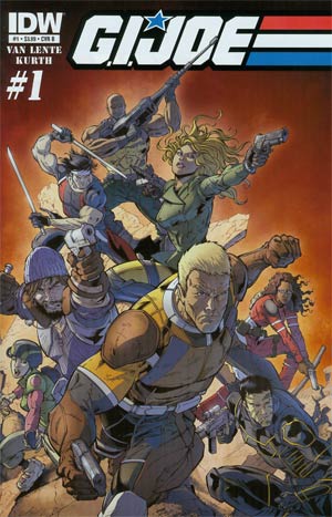 GI Joe Vol 6 #1 Cover B Steve Kurth