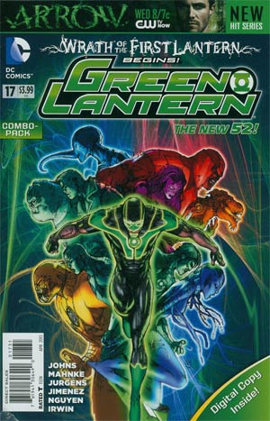 Green Lantern Vol 5 #17 Cover C Combo Pack Without Polybag (Wrath Of The First Lantern Tie-In)