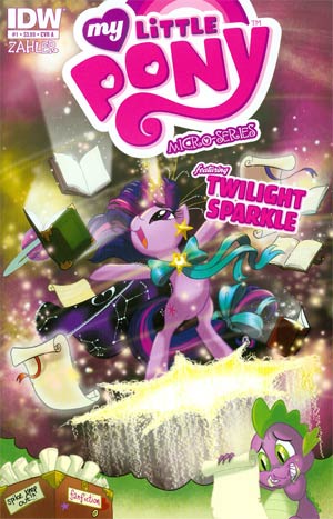My Little Pony Micro-Series #1 Twilight Sparkle Regular Cover A Amy Mebberson