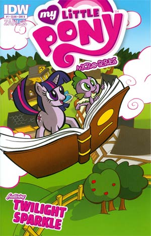 My Little Pony Micro-Series #1 Twilight Sparkle Regular Cover B Thomas Zahler