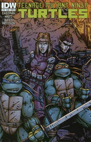 Teenage Mutant Ninja Turtles Vol 5 #19 Cover B 1st Ptg Regular Kevin Eastman