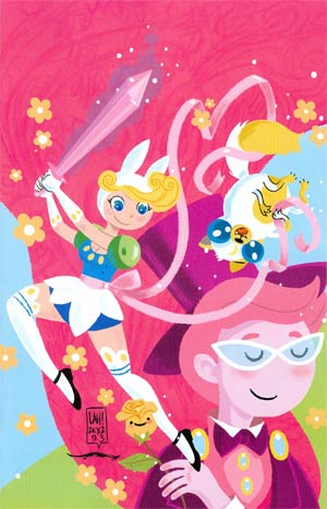 Adventure Time Fionna & Cake #3 Cover C Incentive Lea Hernandez Virgin Variant Cover