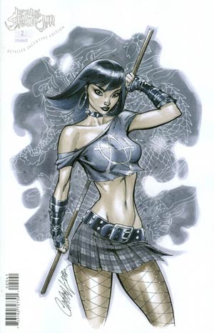 Legend Of The Shadow Clan #2 Incentive J Scott Campbell Sketch Variant Cover