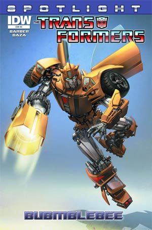 Transformers Spotlight Bumblebee One Shot Incentive Clayton Crain Variant Cover