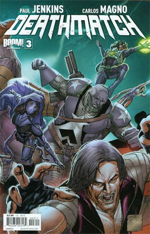 Deathmatch #3 Cover C Carlos Magno Interconnecting Right Side