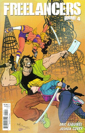 Freelancers #4 Regular Cover A Reilly Brown