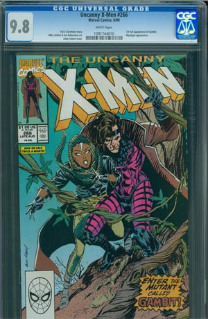 Uncanny X-Men #266 Cover C CGC 9.8