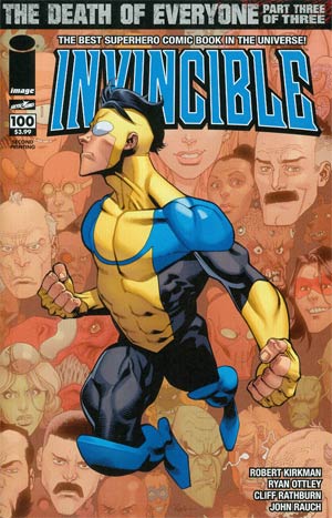 Invincible #100 Cover J 2nd Ptg